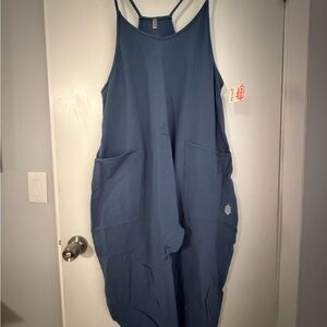 Free People Misty Blue Woman’s Jumpsuit